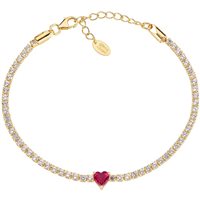 Bracciale Amen Donna Amore in Argento Zircone BT21CUGRBZ16 - BT21CUGRBZ16